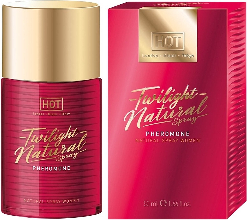 Феромонний спрей з нейтральним запахом для жінок - Hot Twilight Pheromone Natural Spray Women — фото N1
