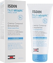 Крем для тіла для шкіри з атопічним дерматитом - Isdin Nutratopic Pro-AMP Emollient Cream * — фото N1