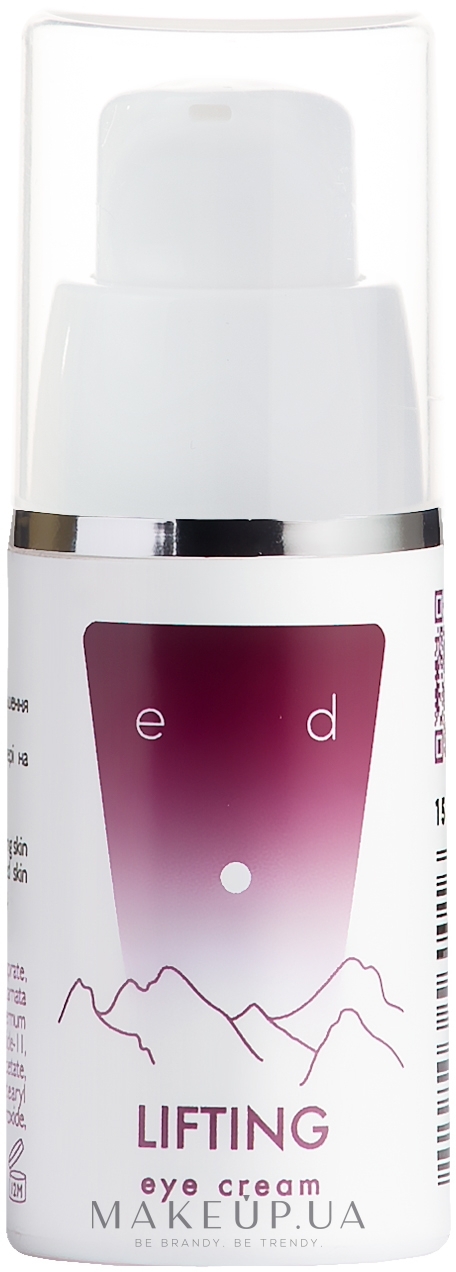 Лифтинг-крем под глаза - Ed Cosmetics Lifting Eye Cream — фото 15ml