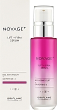 Сироватка-ліфтинг для обличчя - Oriflame Novage+ Lift + Firm Serum — фото N2