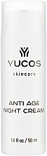 Парфумерія, косметика Нічний крем для зрілої шкіри обличчя                   - Yucos Anti Age Night Cream