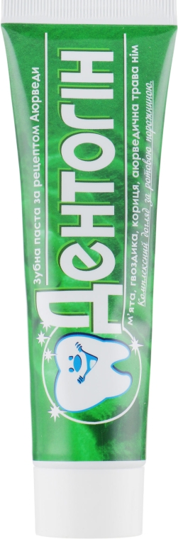 Аюрведична, профілактична, зубна паста «Дентогін» - Triuga Herbal — фото N2