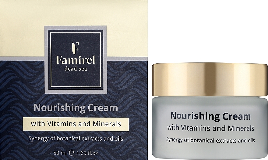 Ночной крем для лица - Famirel Night Cream With Vitamins And Minerals — фото N2