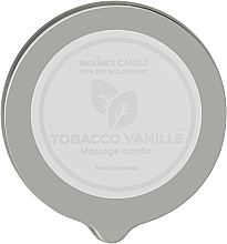 Масажна свічка "Тютюн і ваніль" - Pauline's Candle Tobacco Vanille Manicure & Massage Candle — фото N3