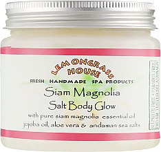 Парфумерія, косметика Сольовий пілінг "Сіамська магнолія" - Lemongrass House Siam Magnolia Salt Body Glow