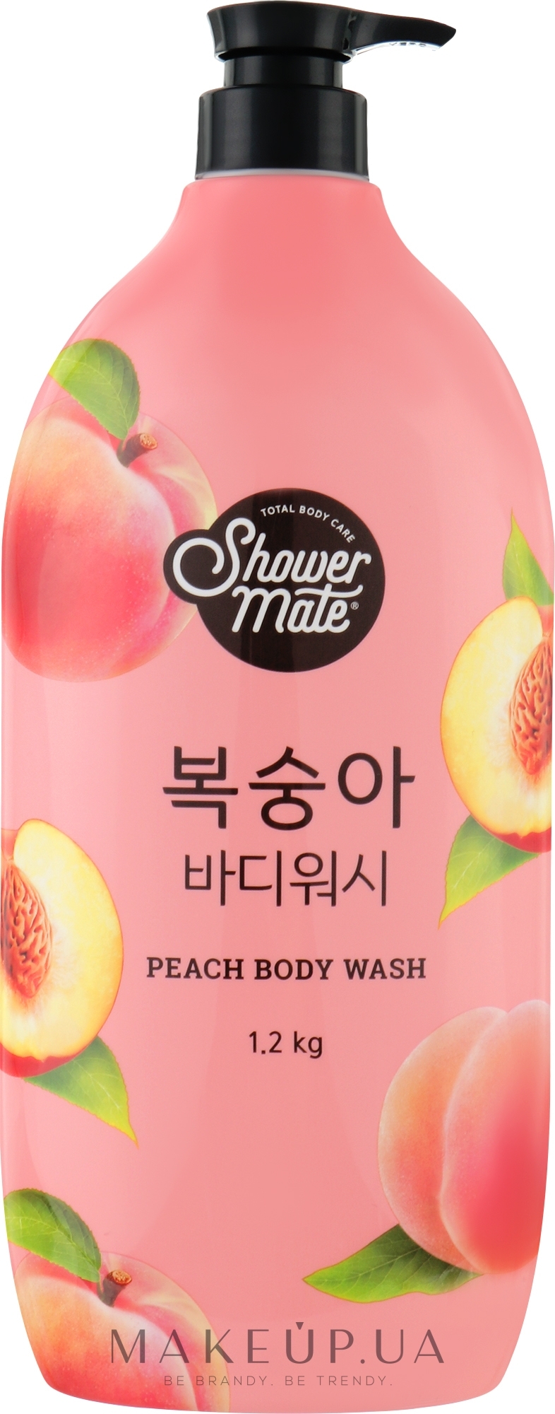 Гель для душу з ароматом персика - Kerasys Shower Mate Peach Body Wash — фото 1200ml