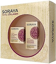 Духи, Парфюмерия, косметика Набор - Soraya Total Collagen (night/cream/50ml + eye/cream/15ml)