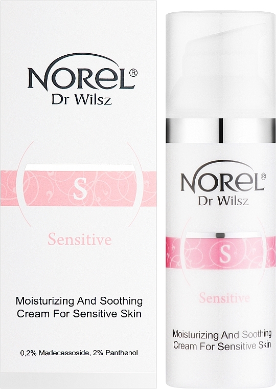 Увлажняющий защитный крем для чувствительной кожи - Norel Sensitive Vanishing Protective Cream — фото N2
