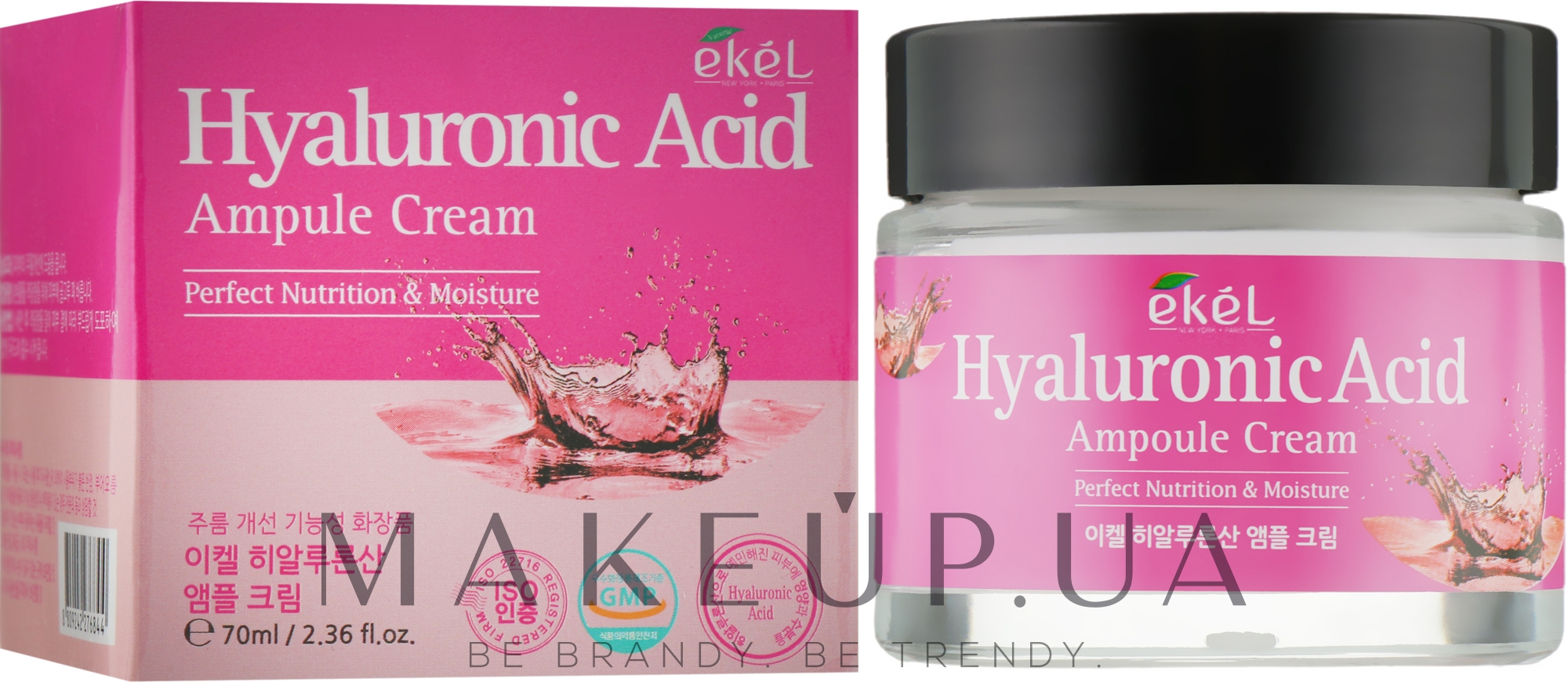 Ампульный крем для лица с гиалуроновой кислотой - Ekel Hyaluronic Acid Ampule Cream — фото 70ml