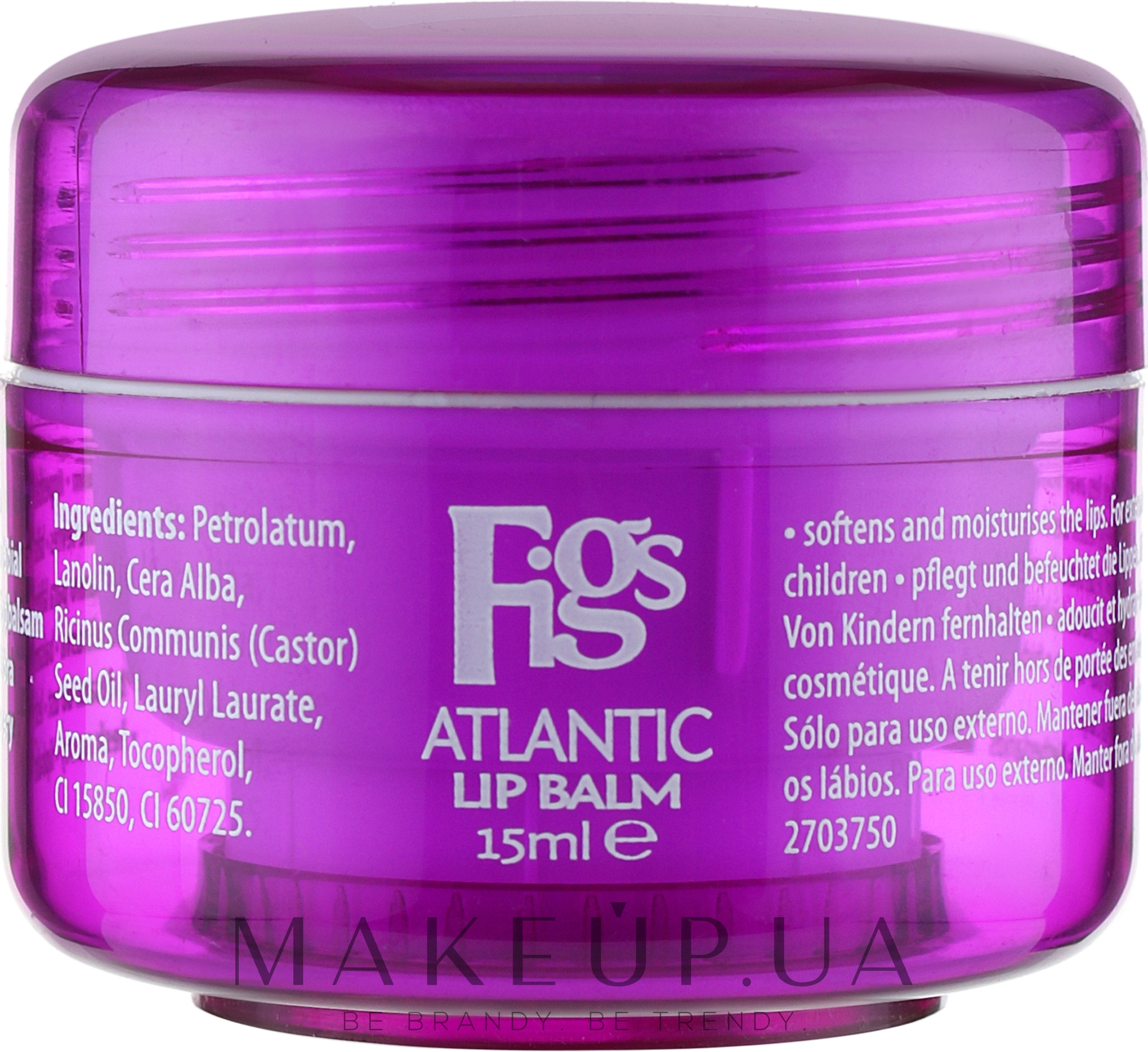 Бальзам Для Губ ''Атлантический Инжир'' - Mades Cosmetics Body Resort Atlantic Figs Lip Balm — фото 15ml