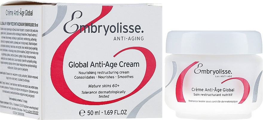 Антивозрастной крем для лица - Embryolisse Anti-Age Global Cream — фото N1