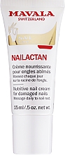 Крем для поврежденных ногтей, туба - Mavala Nailactan Nutritive Nail Cream For Damaged Nails — фото N2