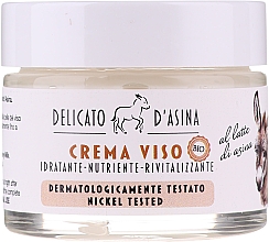 Крем для обличчя з ослиним молоком - Florinda Delicato d'Asina Face Cream — фото N2