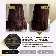 Набір "Проти ламкості та сухості волосся" - LUM (oil/50ml + h/mask/200ml + spray/120ml) — фото N4