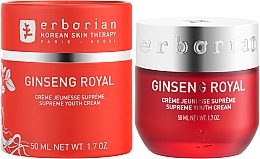 Розгладжувальний крем для корекції ознак старіння - Erborian Ginseng Cream — фото N2