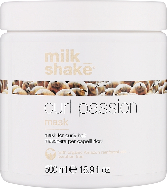 Маска для вьющихся волос с комплексом масел растений Амазонского леса - Milk Shake Curl Passion Mask — фото N1