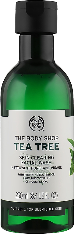 Гель для вмивання обличчя "Чайне дерево" - The Body Shop Tea Tree Skin Clearing Facial Wash — фото N3