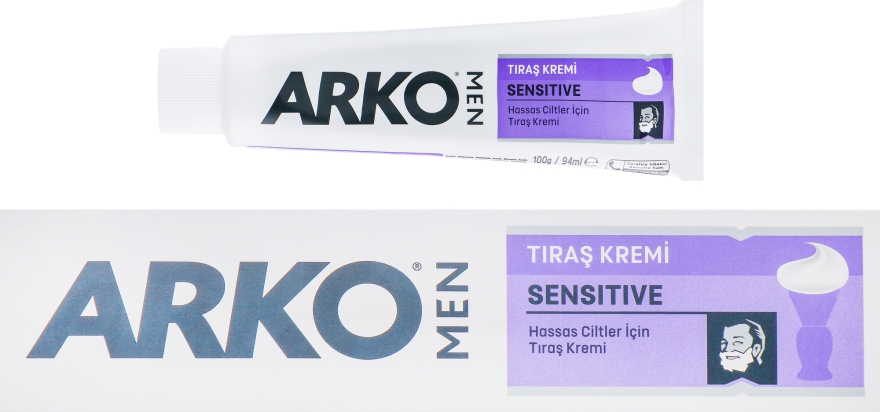 Крем для бритья "Sensitive" - Arko Men — фото N6