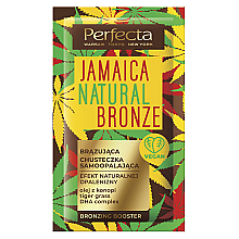 Бронзирующая салфетка для тела - Perfecta Jamaica Natural Bronze — фото N1