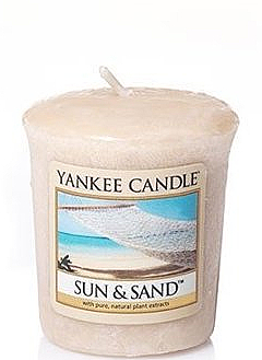 Ароматична свічка-вотив "Сонце й пісок" - Yankee Candle Sun & Sand — фото N1