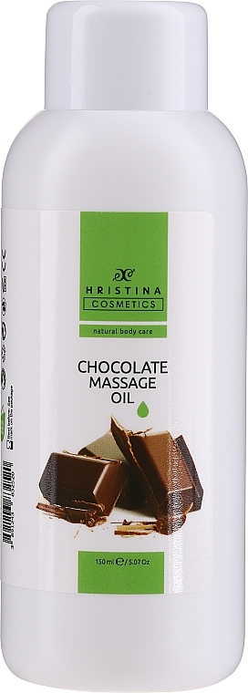 Масло для массажа "Шоколад" - Hrisnina Cosmetics Massage Oil With Chocolate — фото N1