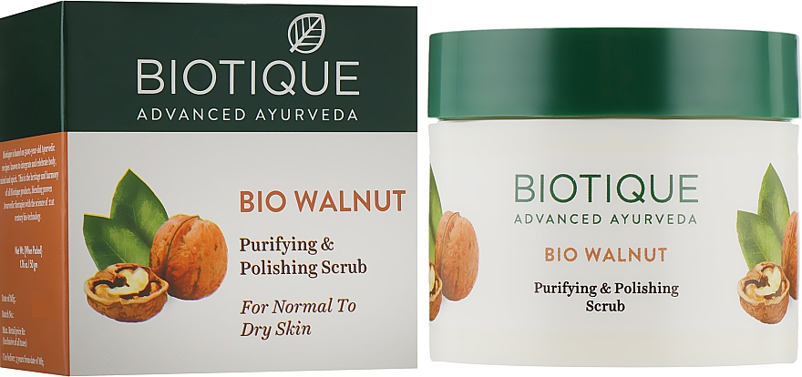 Відлущуючий скраб - Biotique Exfoliating Walnuts Scrub