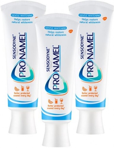 Набор - Sensodyne Pronamel Gentle Whitening (toothpaste/3х75ml) — фото N2