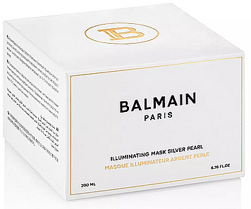 Маска для волос - Balmain Illuminating Silver Pearl Mask — фото N1