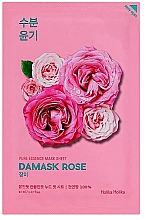 Парфумерія, косметика Тканинна маска "Дамаська троянда" - Holika Holika Pure Essence Mask Sheet Damask Rose