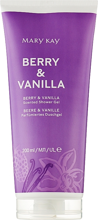 Гель для душу "Ягоди та ваніль" - Mary Kay Scented Shower Gel Berry & Vanilla — фото N1