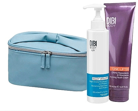 Набір - Dibi Milano Tonic Lifter My Tone Beauty Bag Kit (sh/cr/200 ml + body/cr/300 ml + pouch) — фото N1