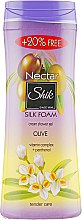 Гель для душу "Олива"  - Шик Nectar Silk Foam — фото N1
