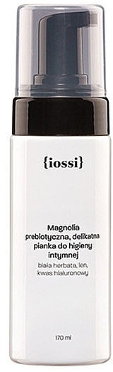 Ніжна пінка для інтимної гігієни - Iossi Magnolia Prebiotic — фото N1