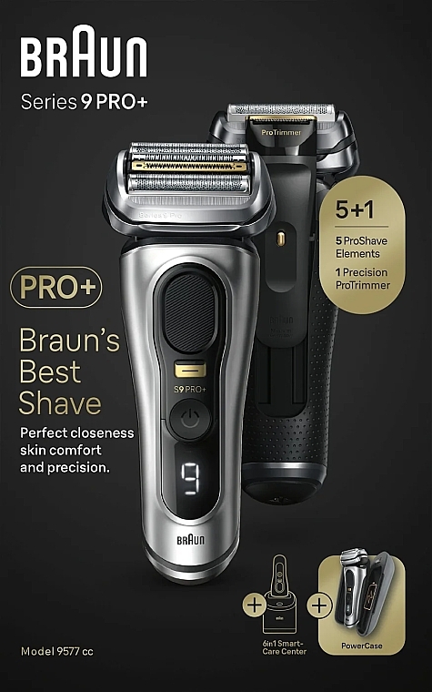 Електробритва - Braun Series 9 Pro+ 9577cc Wet&Dry — фото N4