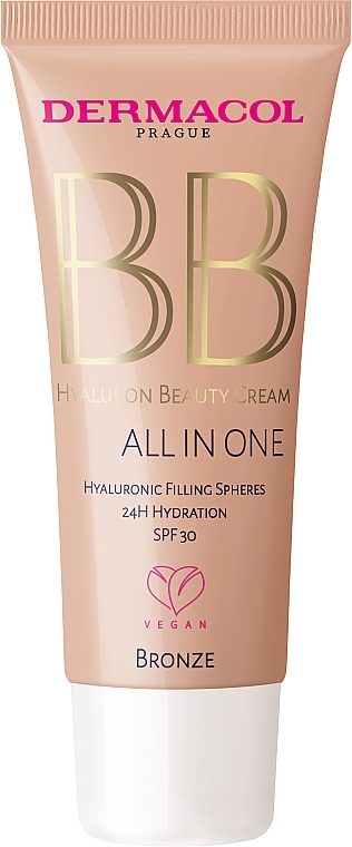 BB-крем для обличчя - Dermacol All in One SPF 30 Hyaluronic Cream — фото N1