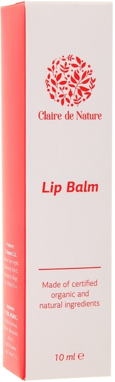 Бальзам для губ - Claire de Nature Lip Balm — фото N3