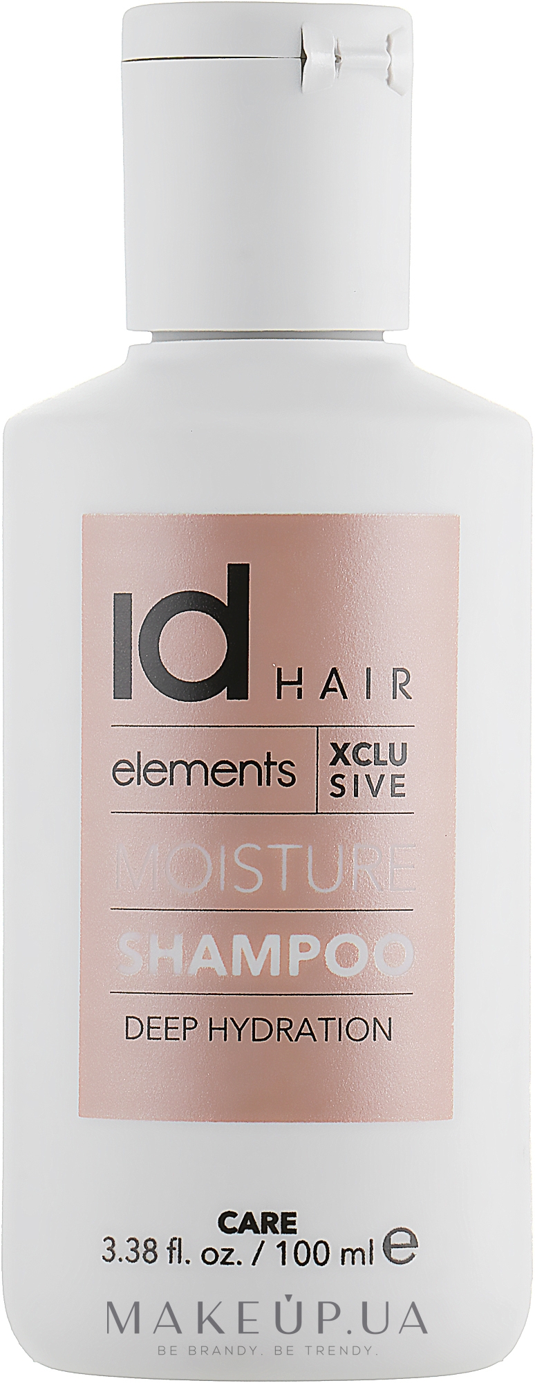 Увлажняющий шампунь для волос - idHair Elements Xclusive Moisture Shampoo — фото 100ml