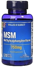 Пищевая добавка "Метилсульфонилметан", 750 мг - Holland & Barrett MSM 750mg — фото N1