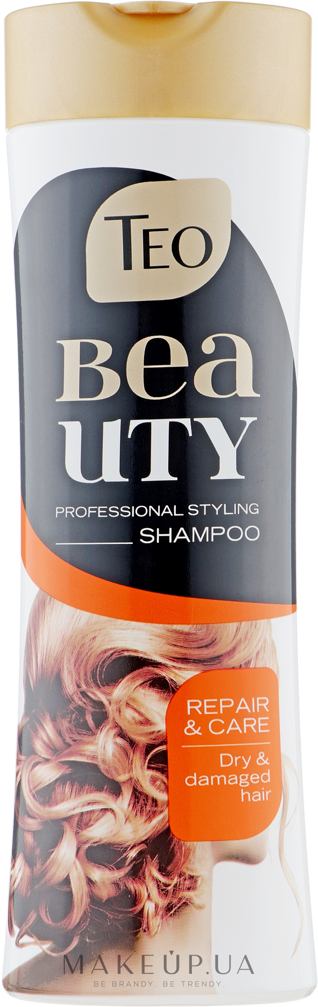 Шампунь для сухих и поврежденных волос - Teo Beauty Repair & Care Shampoo — фото 350ml