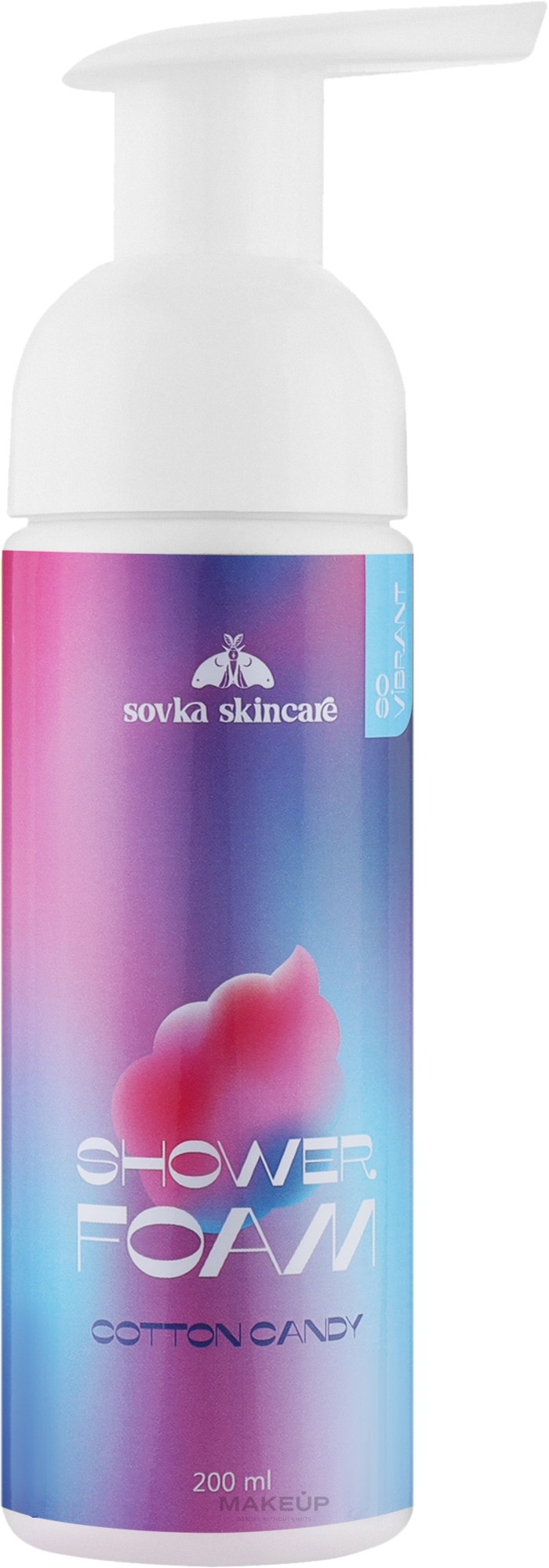 Піна для душу - Sovka Skincare Cotton Candy Shower Foam — фото 200ml