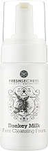 Очищающая пенка для лица "Ослиное молоко" - Madis Fresh Secrets Face Cleansing Foam — фото N1