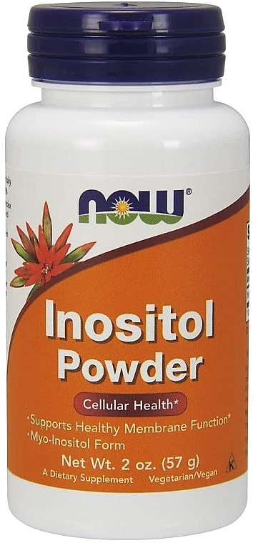 Витамины "Инозитол", порошок - Now Foods Inositol Powder — фото N1