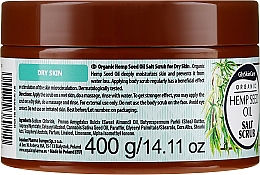 Солевой скраб для тела с органическим маслом конопли - GlySkinCare Hemp Seed Oil Salt Scrub — фото N2