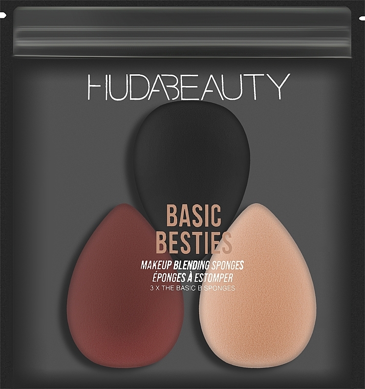 Спонж для макияжа - Huda Beauty Basic Besties Sponge Bundle — фото N1