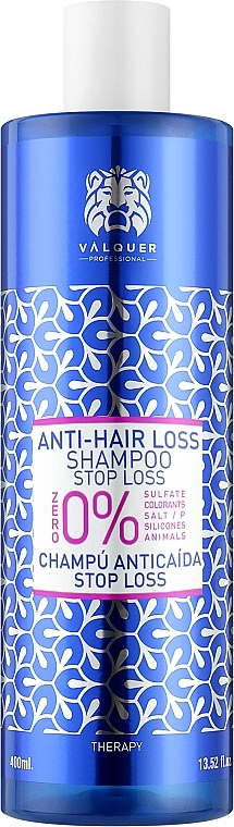 Шампунь против выпадения волос - Valquer Anti-Hair Loss Shampoo Stop Loss — фото N1