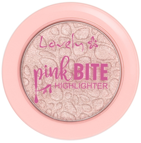 Хайлайтер для обличчя - Lovely Pink Bite Highlighter — фото N1