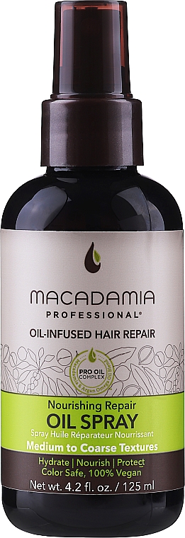Спрей-олія для волосся - Macadamia Professional Nourishing Repair Oil Spray — фото N1