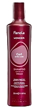 Парфумерія, косметика Шампунь для волосся - Fanola Wonder Curl Extra Care Shampoo