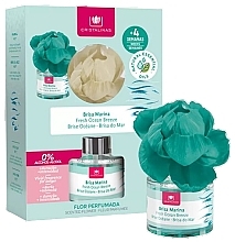 Аромадиффузор в виде цветка "Морской бриз" - Cristalinas Scented Flower Air Freshener Fresh Ocean Breeze — фото N1