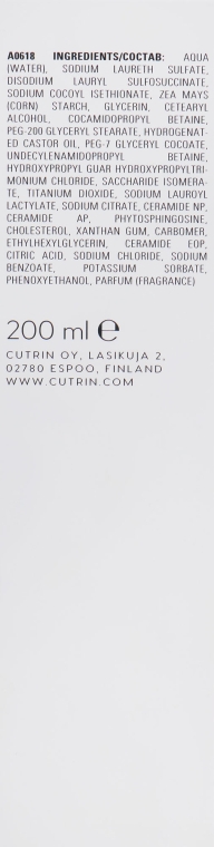 Балансувальний шампунь - Cutrin Bio+ Original Balance Shampoo — фото N3